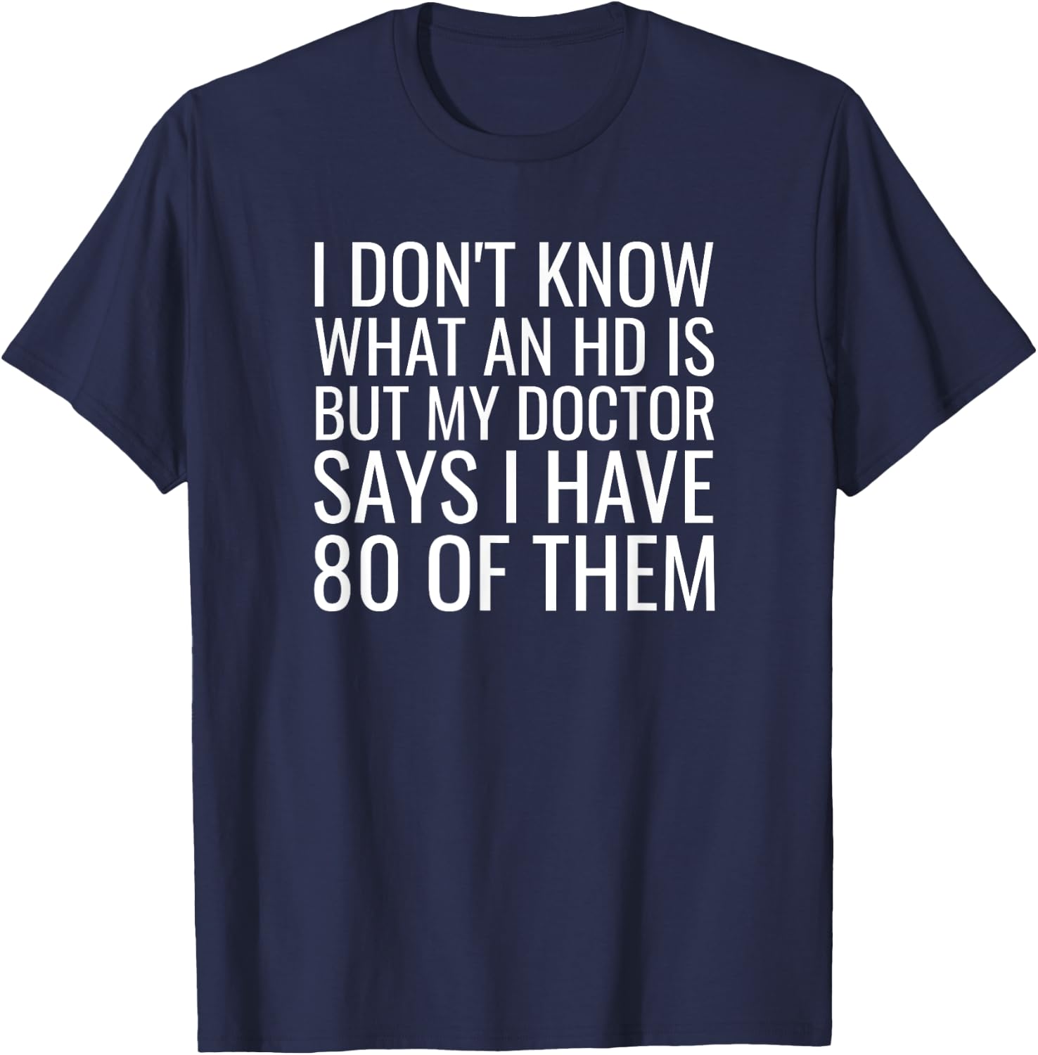 Neurodivergent Mind ASD Autistic Autism Funny ADHD T-Shirt - T-Shirt | Navy