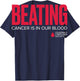 LLS - Beating Cancer is in Our Blood - T Shirt T-Shirt - T-Shirt | Navy