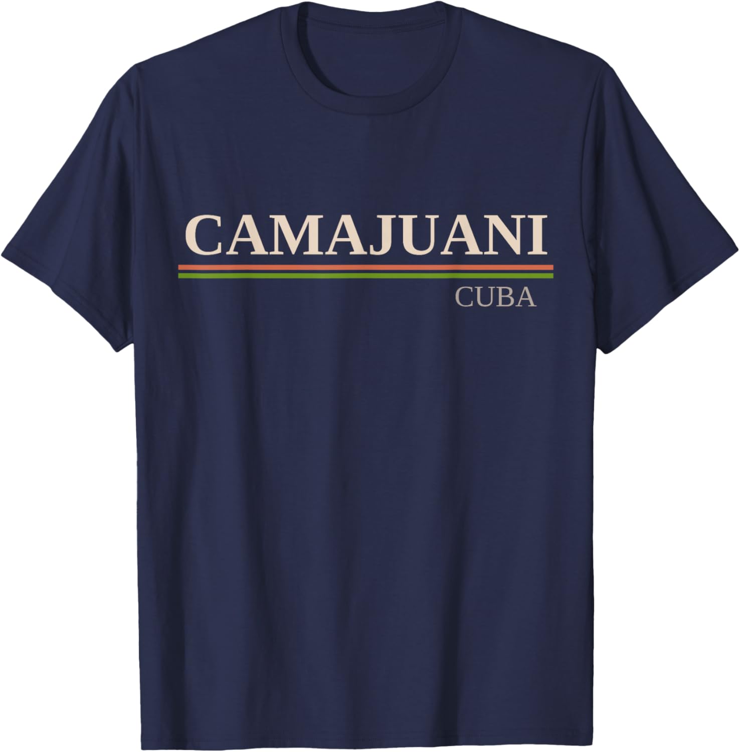 Camajuani Cuba T-Shirt - T-Shirt | Navy