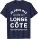 Humour Je peux pas j'ai Longe-Côte et Randonnée Aquatique , Blue, S T-Shirt - T-Shirt | Navy