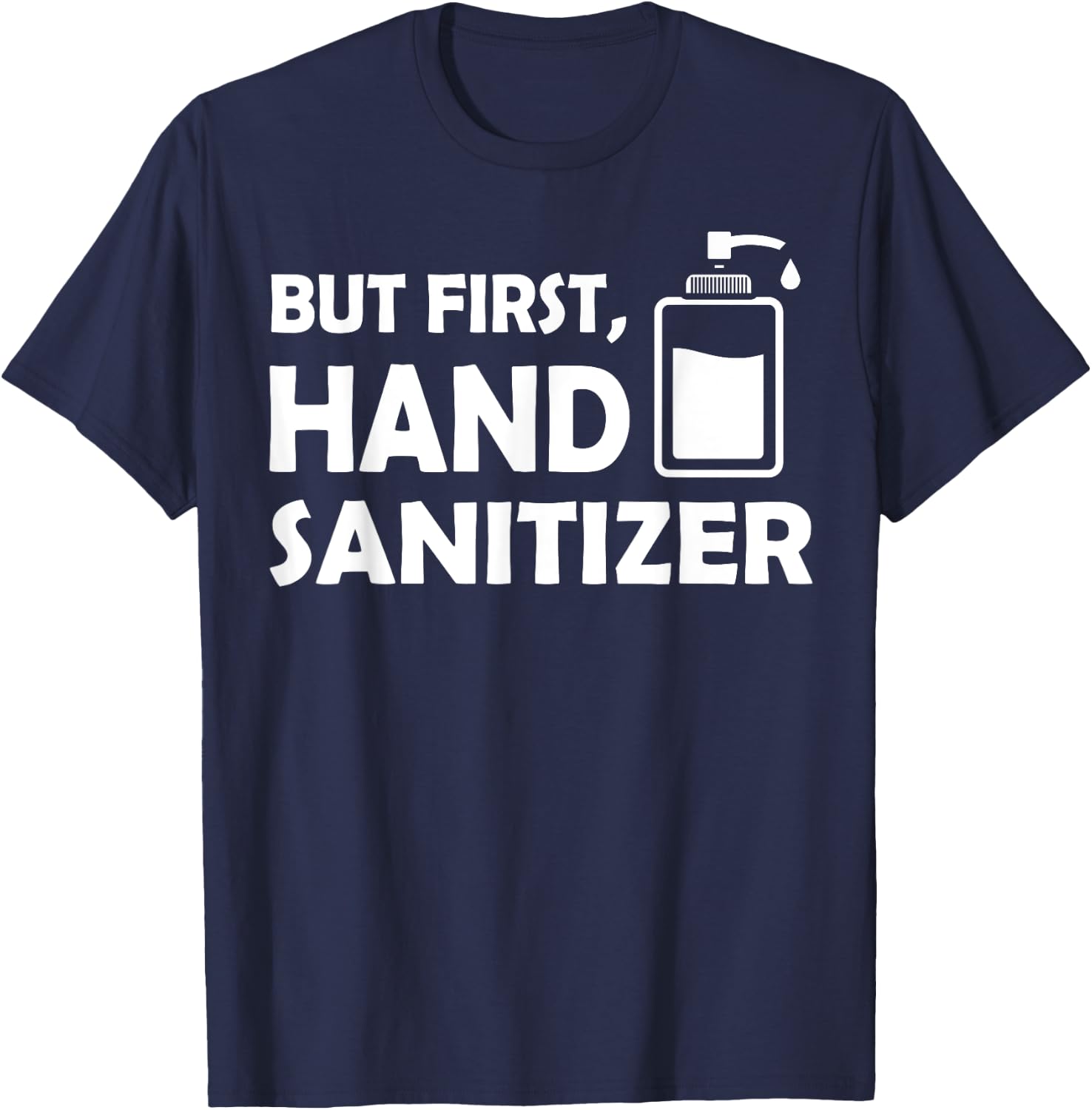 Germaphobe Gifts Men Women Kids Funny Germaphobe T-Shirt - T-Shirt | Navy