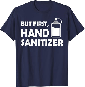 Germaphobe Gifts Men Women Kids Funny Germaphobe T-Shirt - T-Shirt | Navy