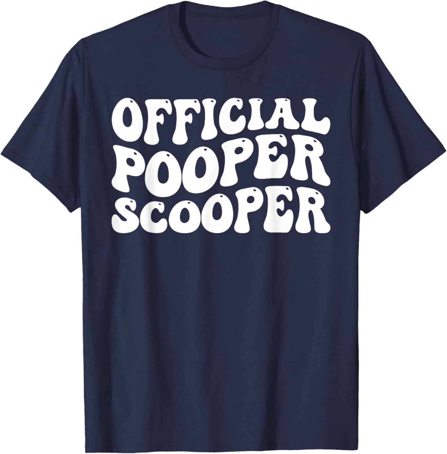 Official Pooper Scooper _ T-Shirt - T-Shirt | Navy