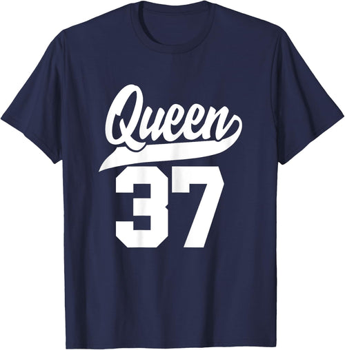 37th Birthday Girls Queen Cute Woman 37 years old vintage