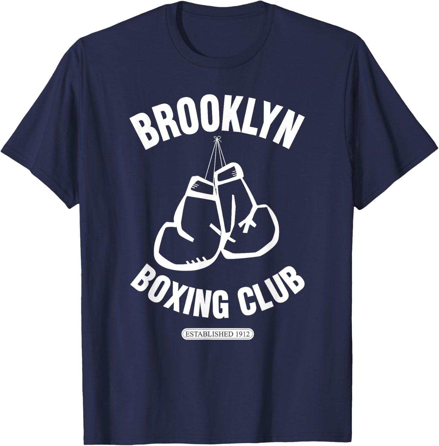 Brooklyn Boxing Club HANGING GLOVES T-Shirt - T-Shirt | Navy