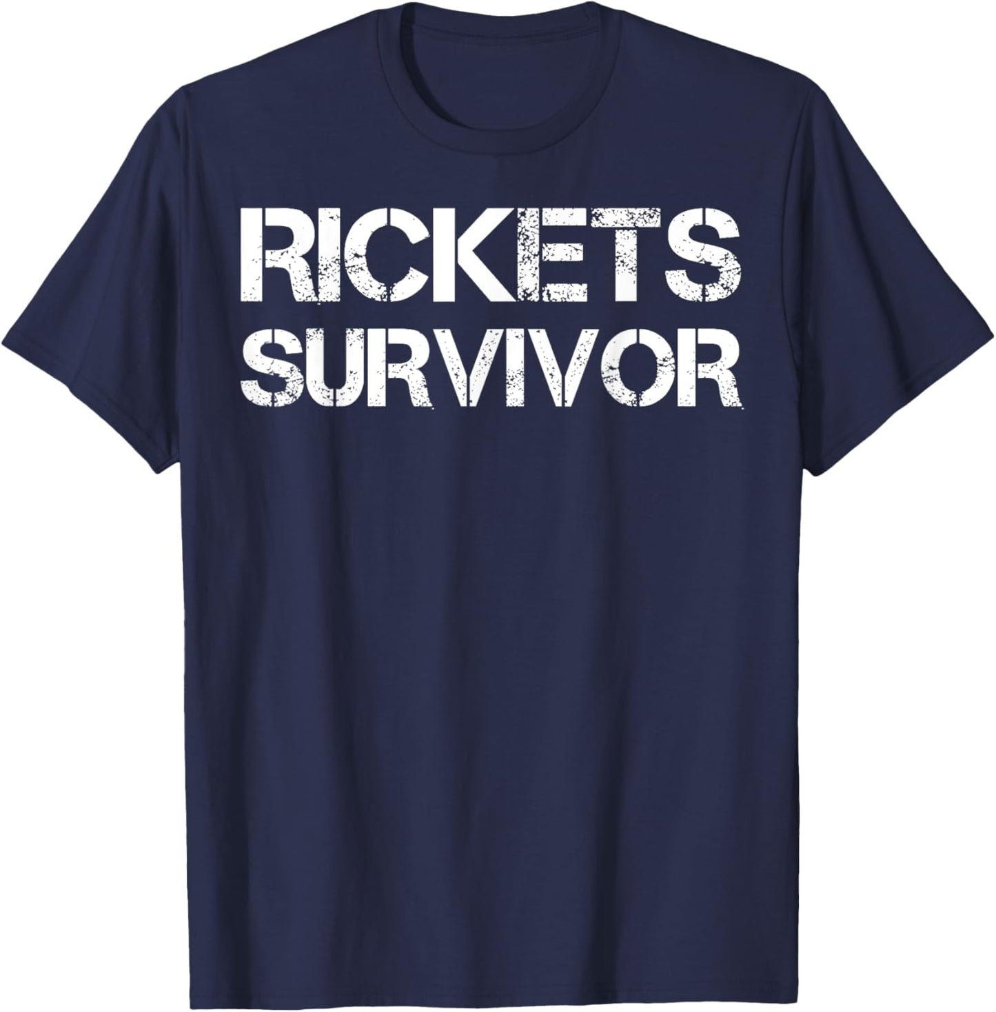 Rickets Survivor T-Shirt - T-Shirt | Navy