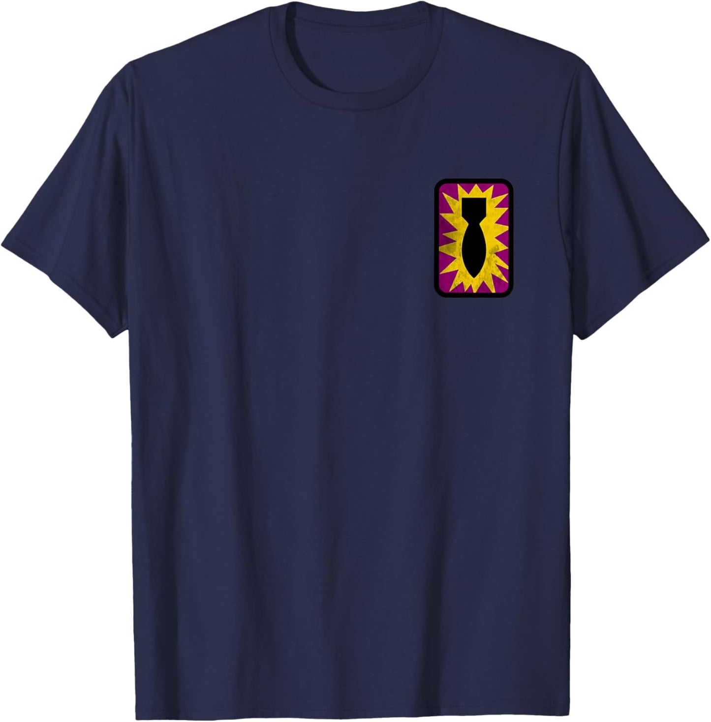 52nd Ordnance Group EOD Vintage Logo Military Veteran Papa T-Shirt - T-Shirt | Navy