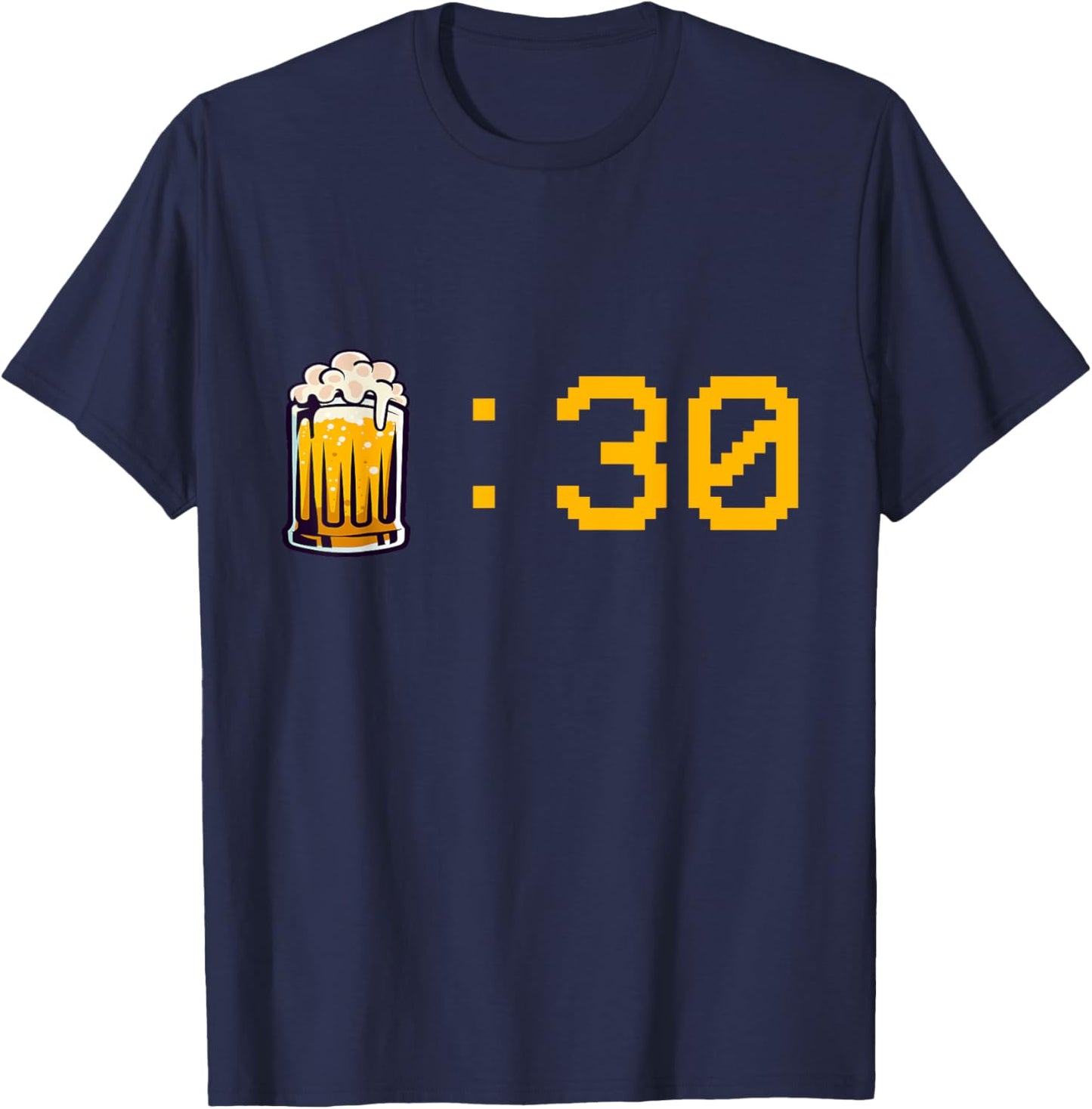 Oktoberfest Beer Thirty Funny German Drinking Craft Brew Men T-Shirt - T-Shirt | Navy