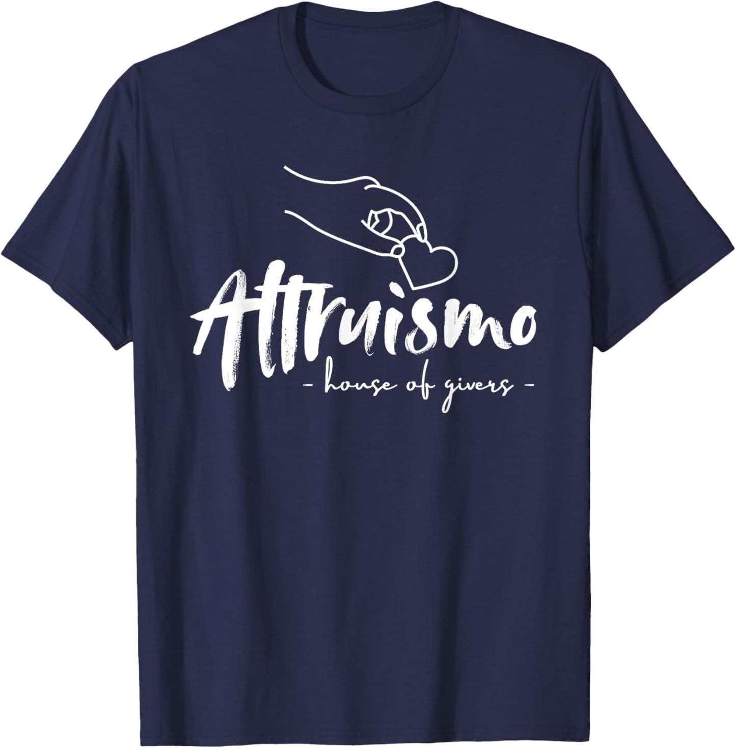 Altruismo House of Givers, Teachers Students T-Shirt - T-Shirt | Navy