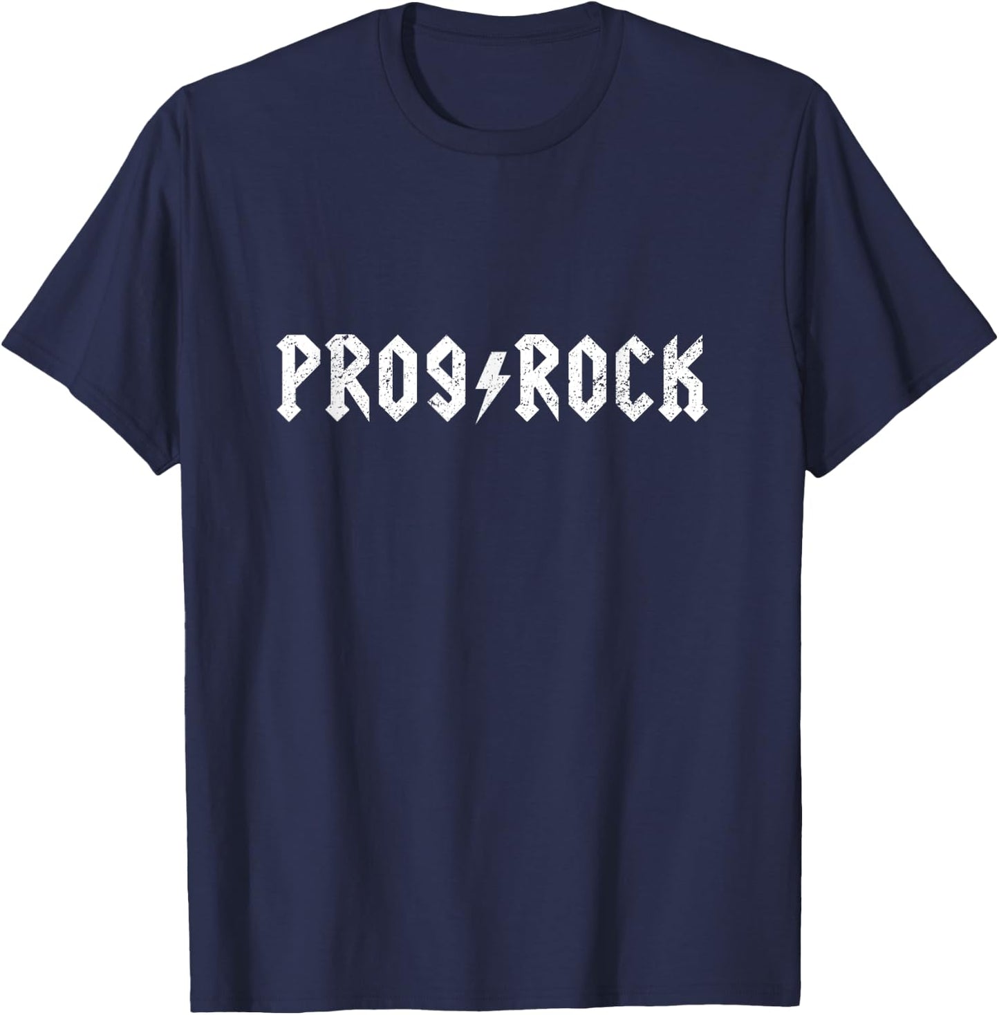 Prog Rock Vintage Rock T-Shirt - T-Shirt | Navy