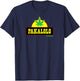 Pakalolo Hawaiian Farmer Pot Leaf Shirt T-Shirt - T-Shirt | Navy