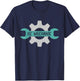Kids Lil' Mechanic Kids Mechanic Dad Kids Mechanic T-Shirt - T-Shirt | Navy