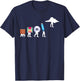 Funny Cloud Evolution Computer Science Programmer Nerd Gift T-Shirt - T-Shirt | Navy