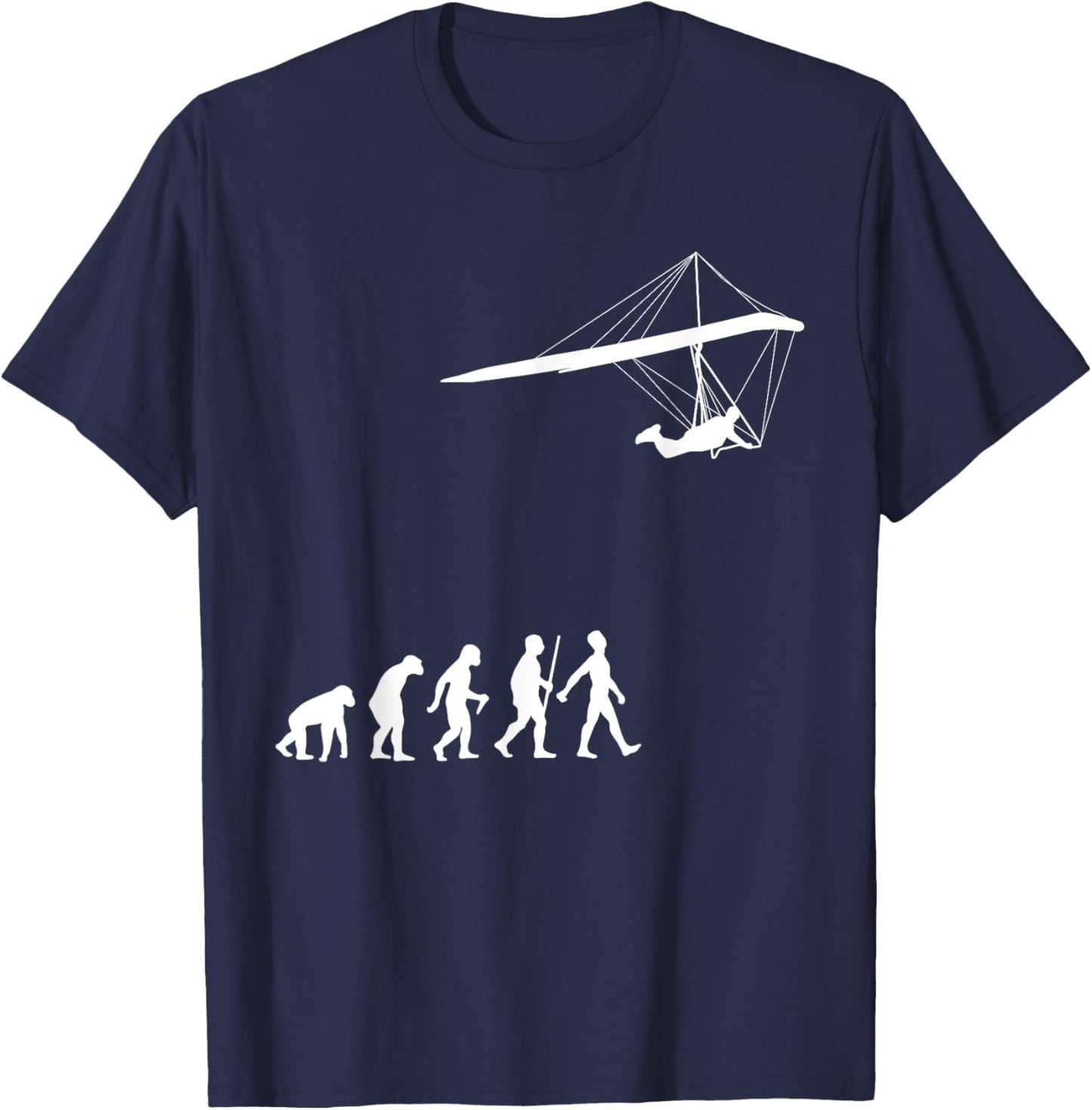 Best Hang Glider Art Women Hang Glide Hang Gliding T-Shirt - T-Shirt | Navy