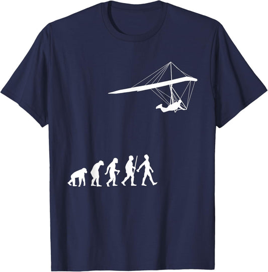 Best Hang Glider Art Women Hang Glide Hang Gliding T-Shirt - T-Shirt | Navy