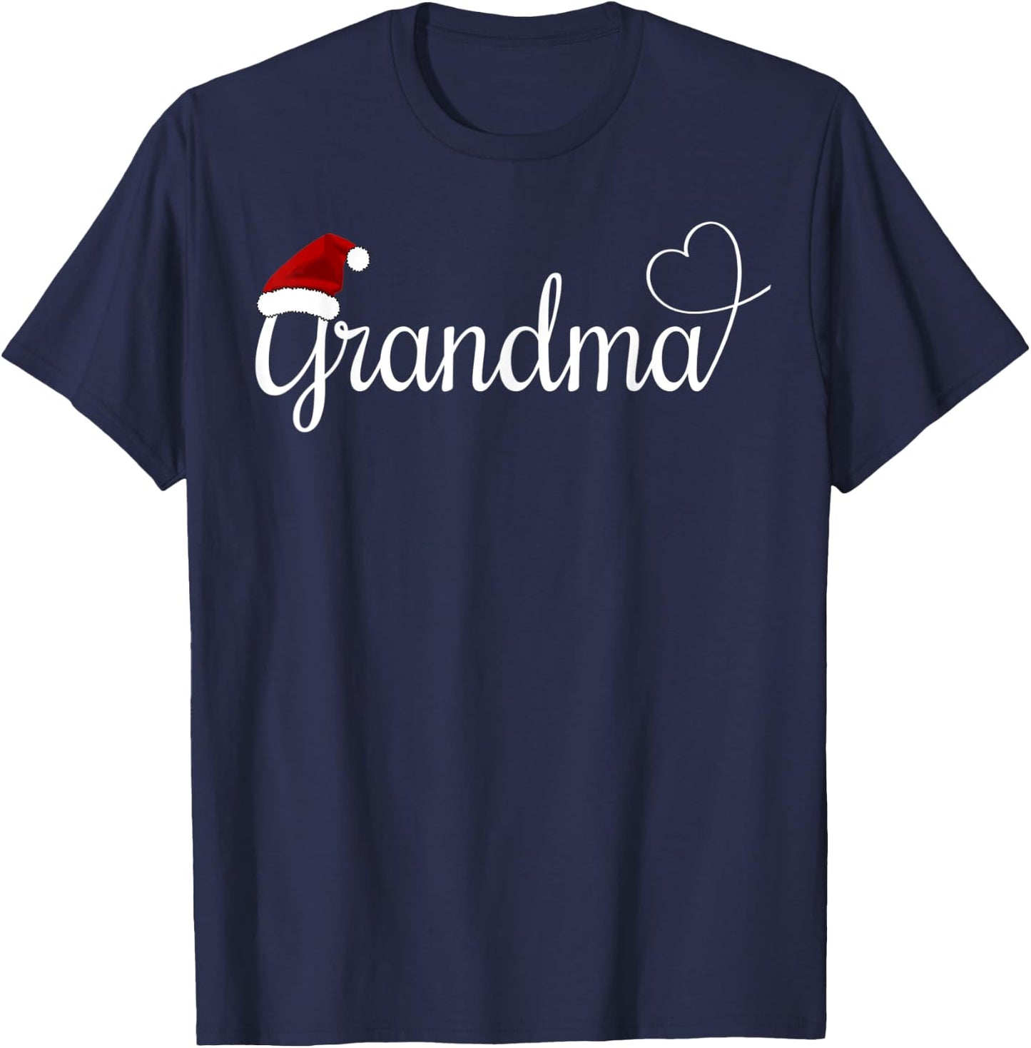 Christmas Grandma T-Shirt - T-Shirt | Navy