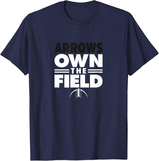 Preble Shawnee High School Own the Field T-Shirt - T-Shirt | Navy