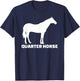 Quarter horse T-Shirt - T-Shirt | Navy
