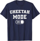 Cheetah Mode On Costume Funny Safari Gift T-Shirt - T-Shirt | Navy