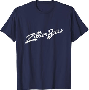 Barstool Sports Zillion Beers T-Shirt - T-Shirt | Navy