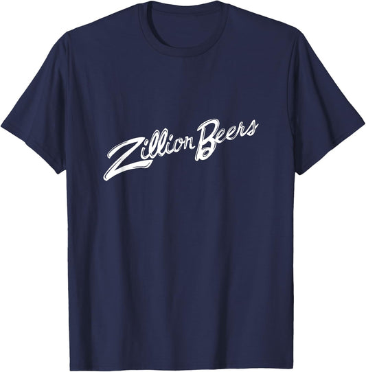 Barstool Sports Zillion Beers T-Shirt - T-Shirt | Navy