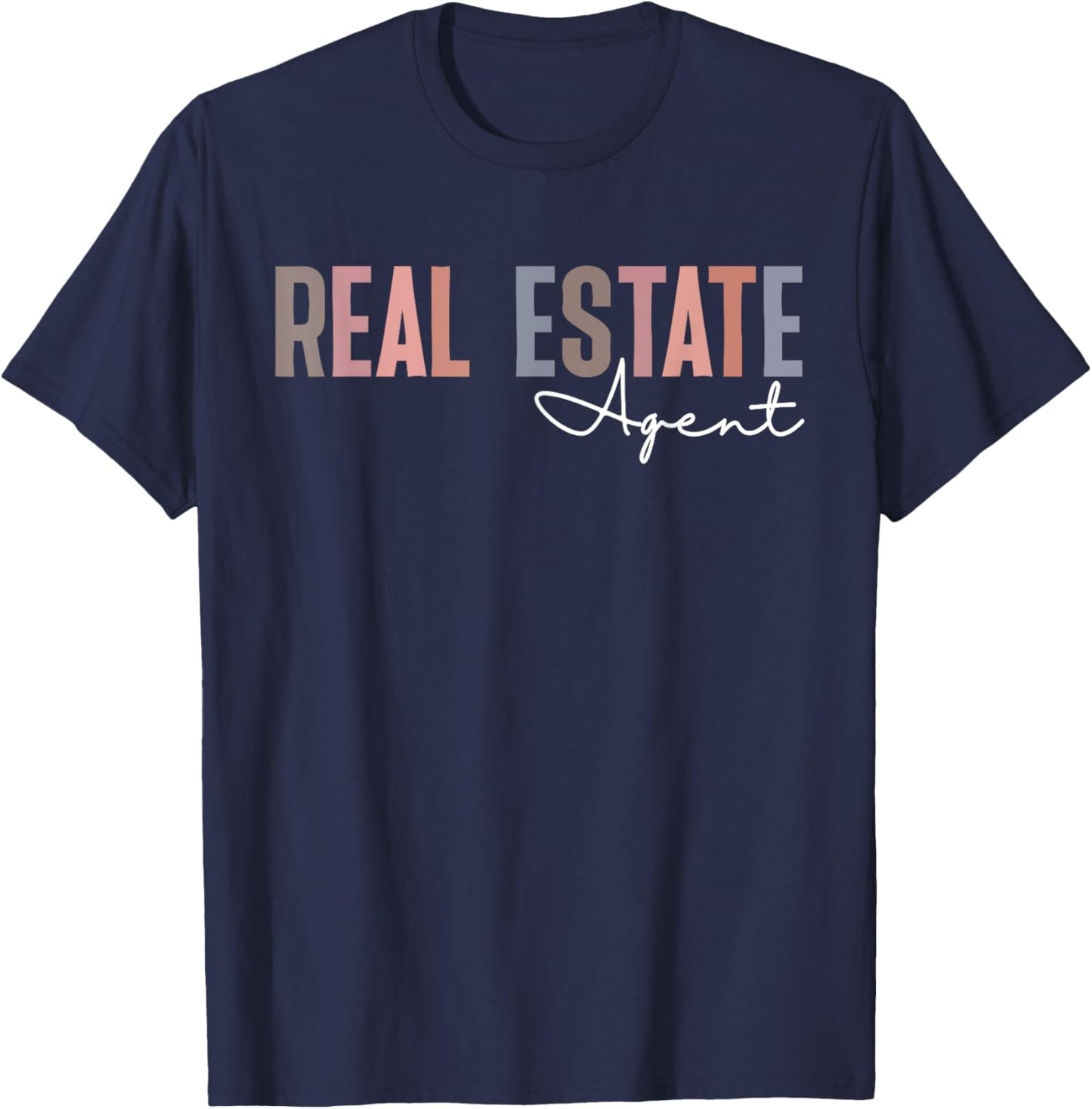 Real Estate Agent Realtor Investor Home Broker T-Shirt - T-Shirt | Navy