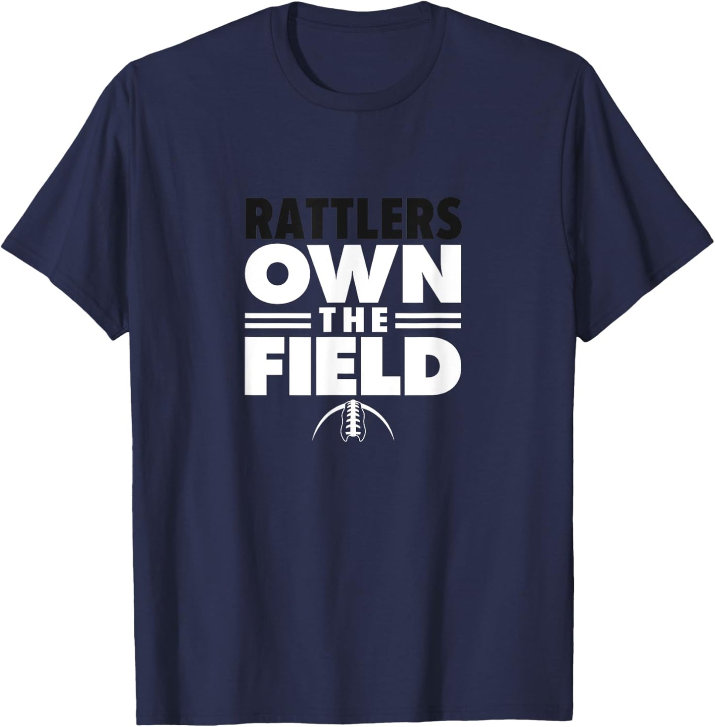 Ronald Reagan High School Own the Field T-Shirt - T-Shirt | Navy