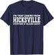 Hicksville Hometown NY New York Home Roots City Hicksville T-Shirt - T-Shirt | Navy