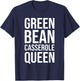 Green Bean Casserole Queen T-Shirt - T-Shirt | Navy