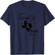 Funny, "Louisiana Girl in a Texas World" T-Shirt - T-Shirt | Navy