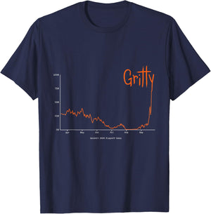 Gritty Tigers T-Shirt - T-Shirt | Navy