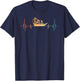 Funny Airboat Art Women Fanboat Lover Air Boat T-Shirt - T-Shirt | Navy
