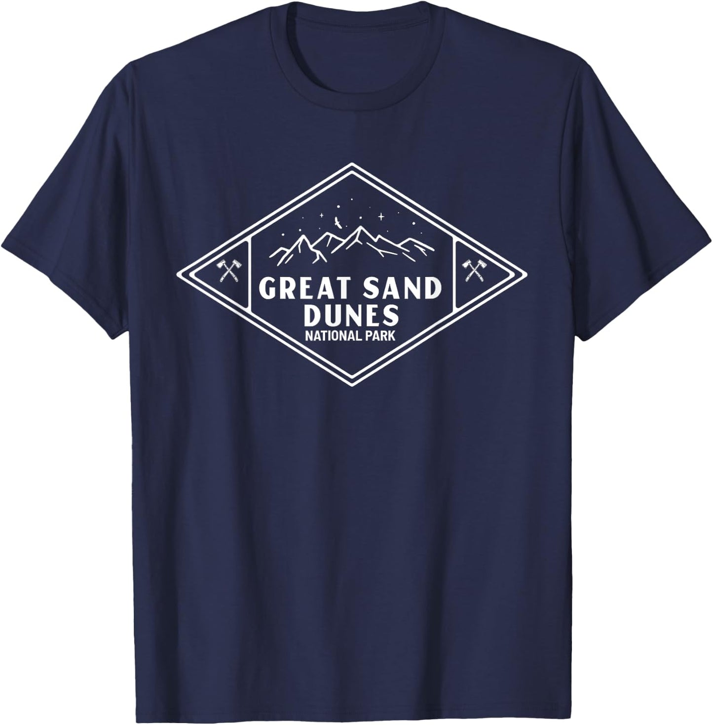Great Sand Dunes National Park Explore Adventure Camp T-Shirt - T-Shirt | Navy
