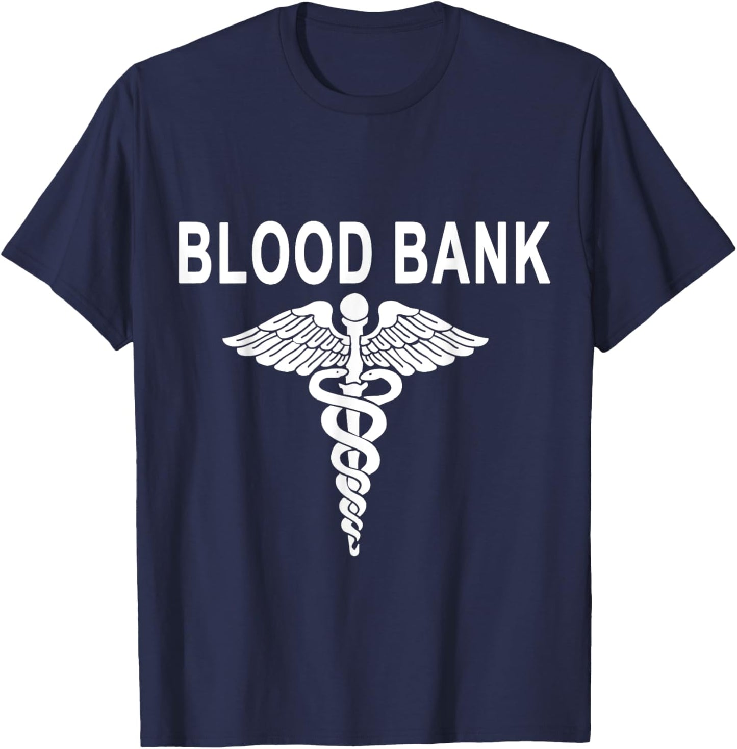 Blood bank Tech lab week Transfusion Nurse Blood Donation T-Shirt - T-Shirt | Navy