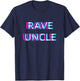 Rave Uncle Techno EDM Music Festival Party Raver T-Shirt - T-Shirt | Navy