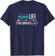 Mom Life Tow Driver’s Wife gift T-Shirt - T-Shirt | Navy