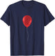 Halloween Trick Or Treat Red Balloon Funny Gift Design T-Shirt - T-Shirt | Navy
