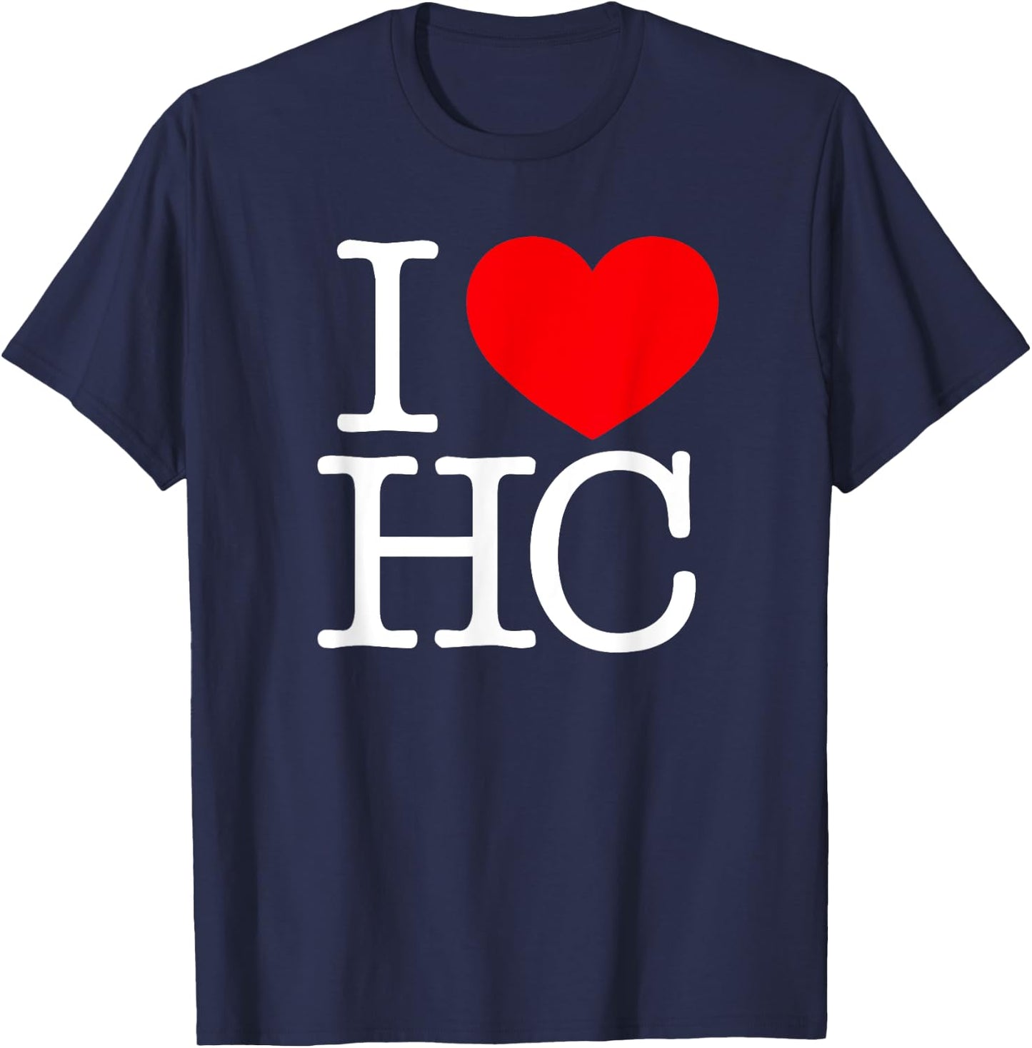 I Love (Heart) HC T-Shirt - T-Shirt | Navy