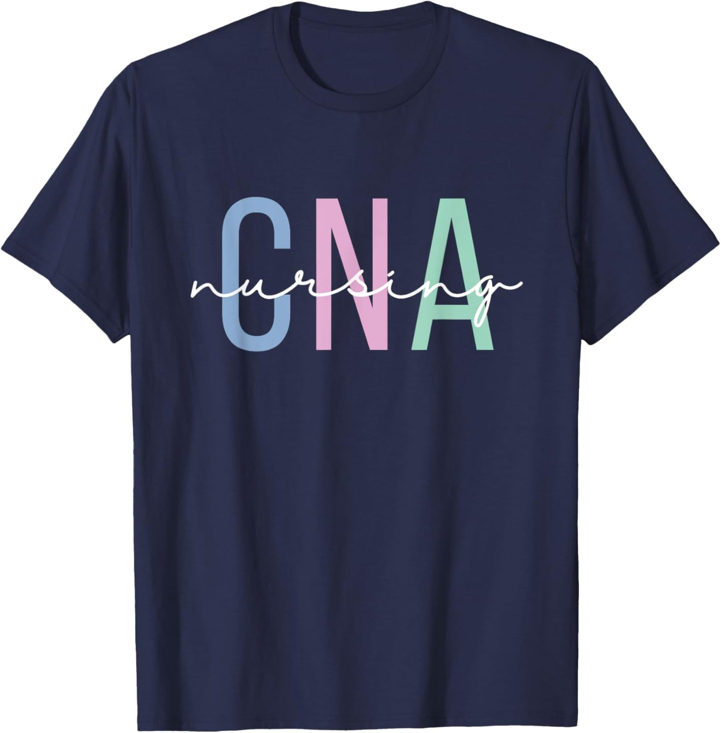 Occupational Nurse Ideas -Adults Nurse Themed , Black, Small, Short Sleeve T-Shirt - T-Shirt | Navy