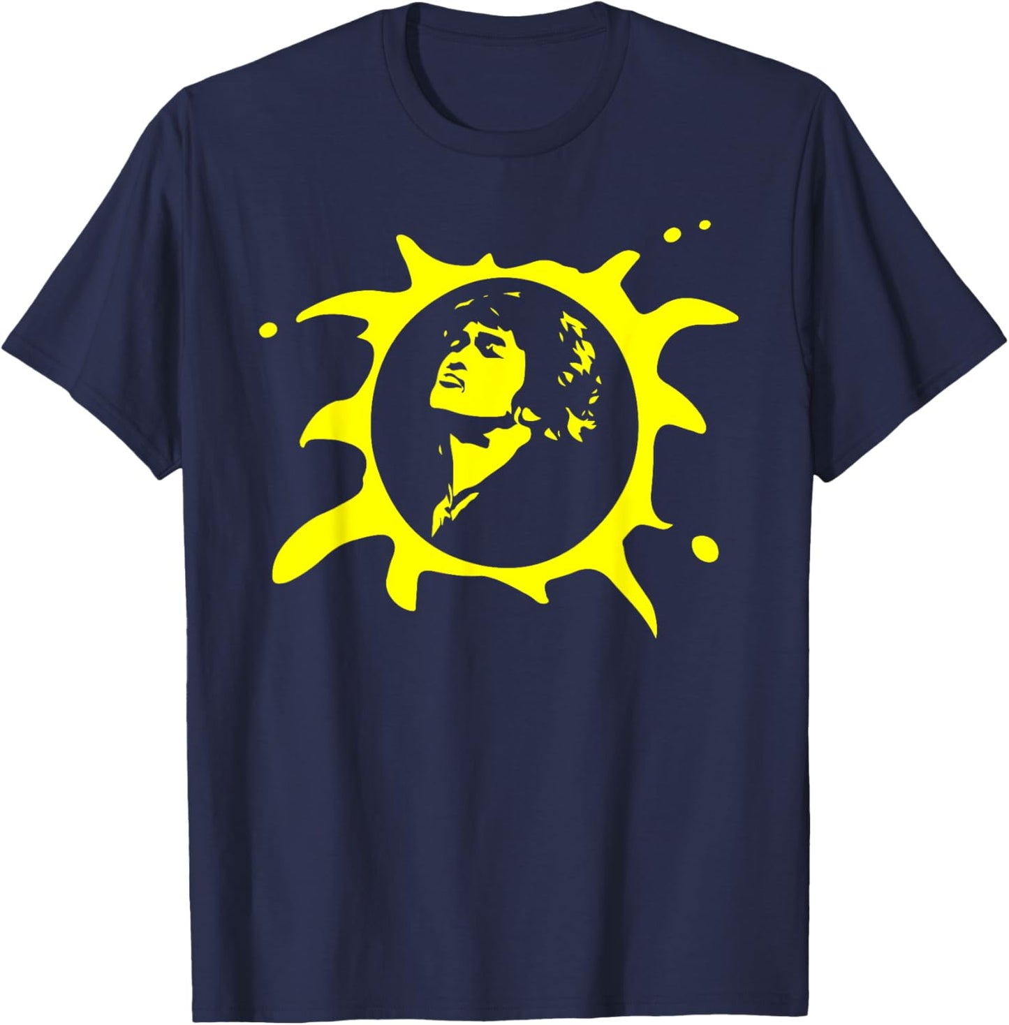 Viktor Tsoi rock musician Russia cinema gift T-Shirt - T-Shirt | Navy