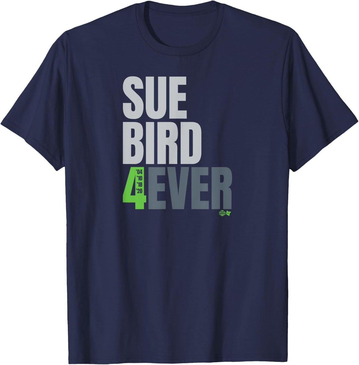 Sue Bird - 4Ever - Seattle Basketball T-Shirt - T-Shirt | Navy