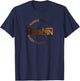 Always Poppin with Melanin - Every Shade Slays- Black T-Shirt - T-Shirt | Navy