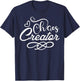 Chaos Creator Funny Shirts and Men T-Shirt - T-Shirt | Navy