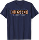 Chester High School Basketball T-Shirt - T-Shirt | Navy