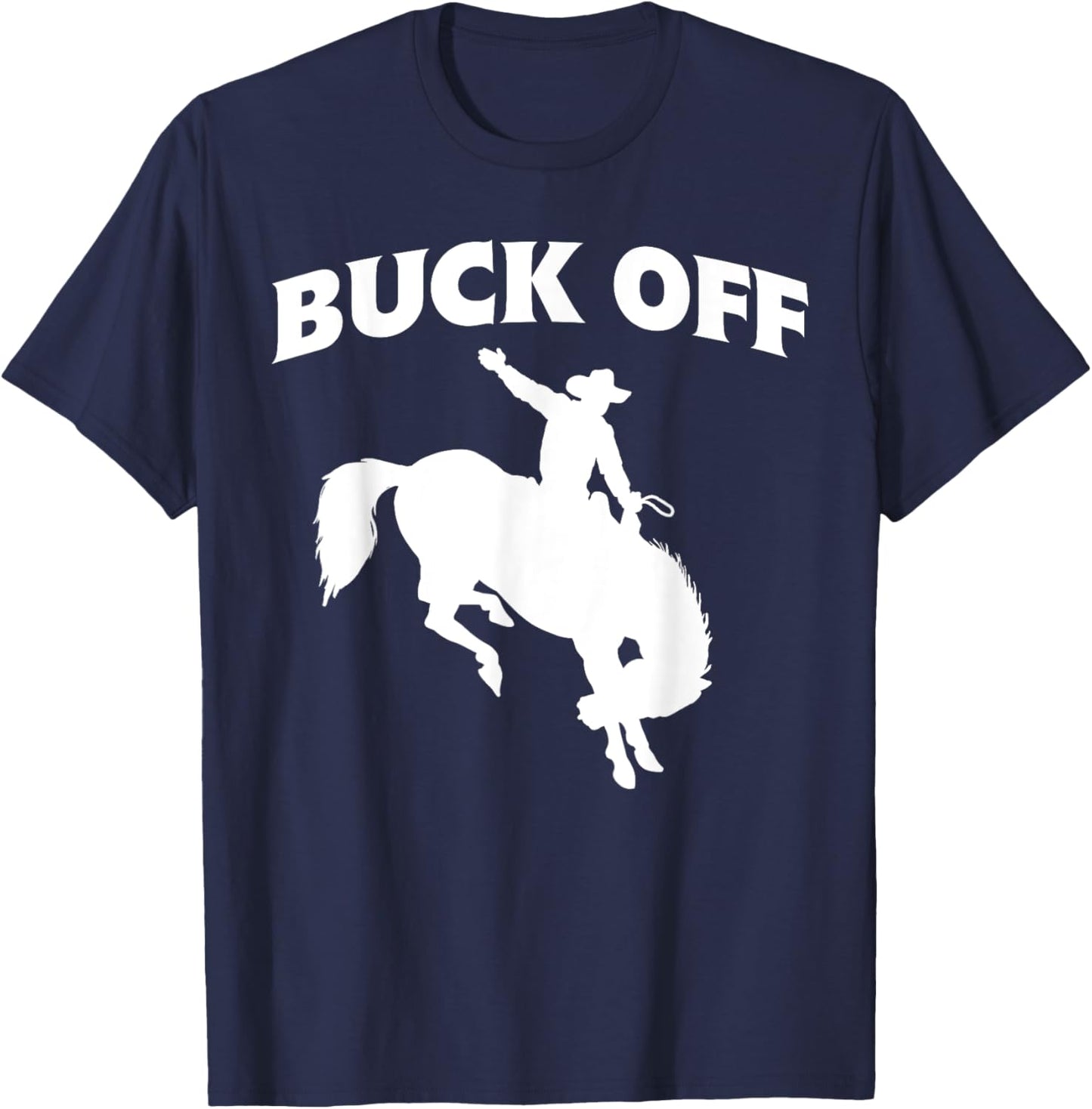 Buck Off T-Shirt - T-Shirt | Navy