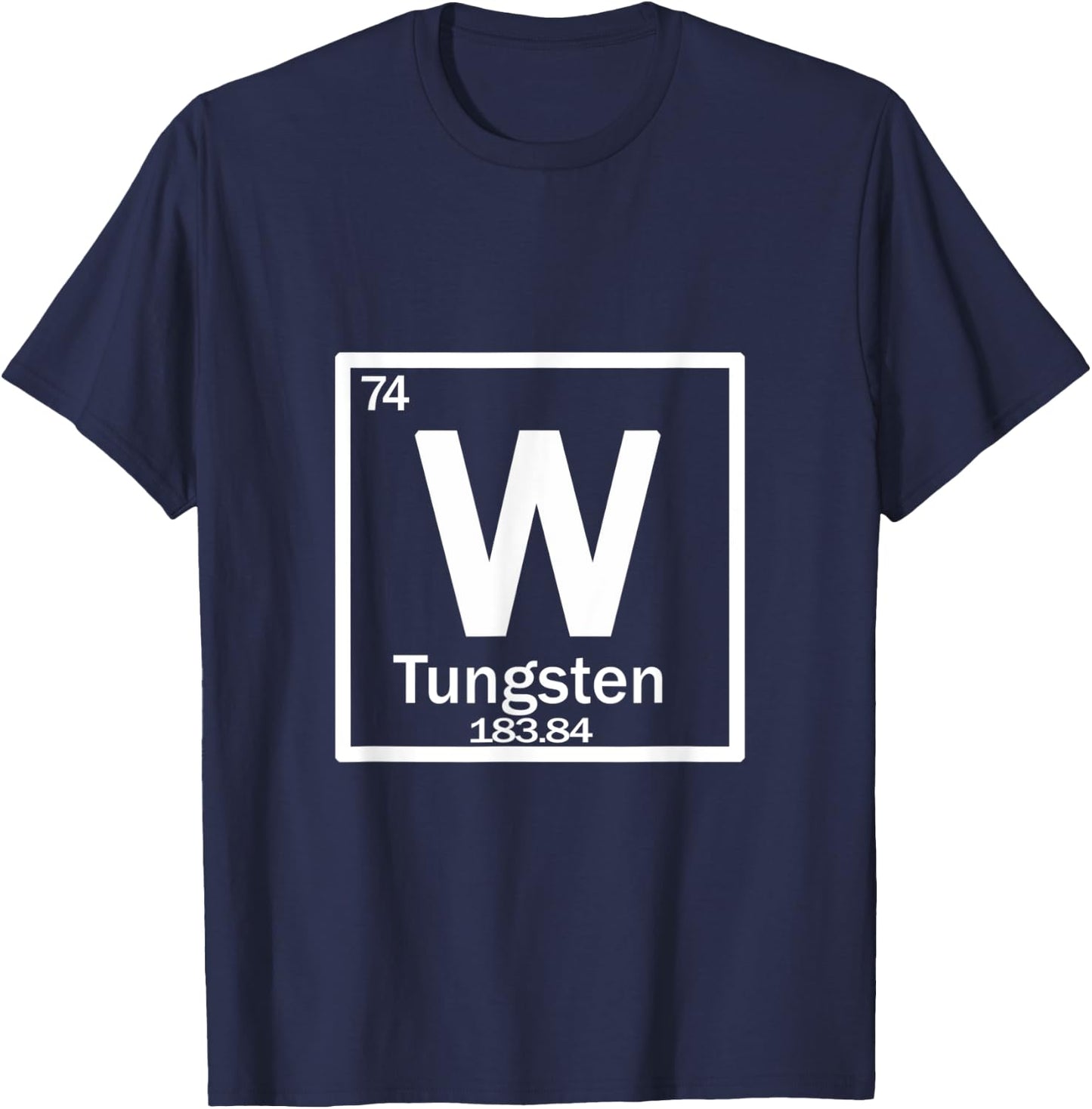Tungsten (W), also called wolfram T-Shirt - T-Shirt | Navy