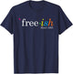 Free-ish Black History Juneteenth Freedom Emancipation T-Shirt - T-Shirt | Navy