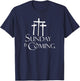 Sunday Is Coming with Crosses Easter Sunday T-Shirt - T-Shirt | Navy