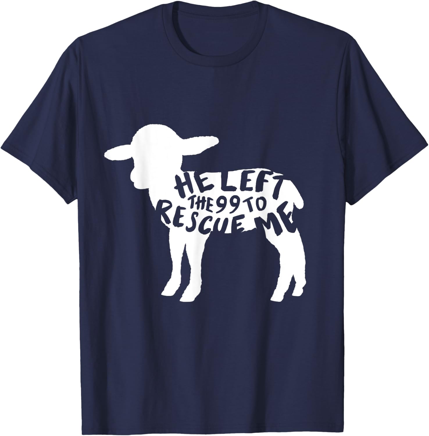 The Lamb of God T-Shirt - T-Shirt | Navy