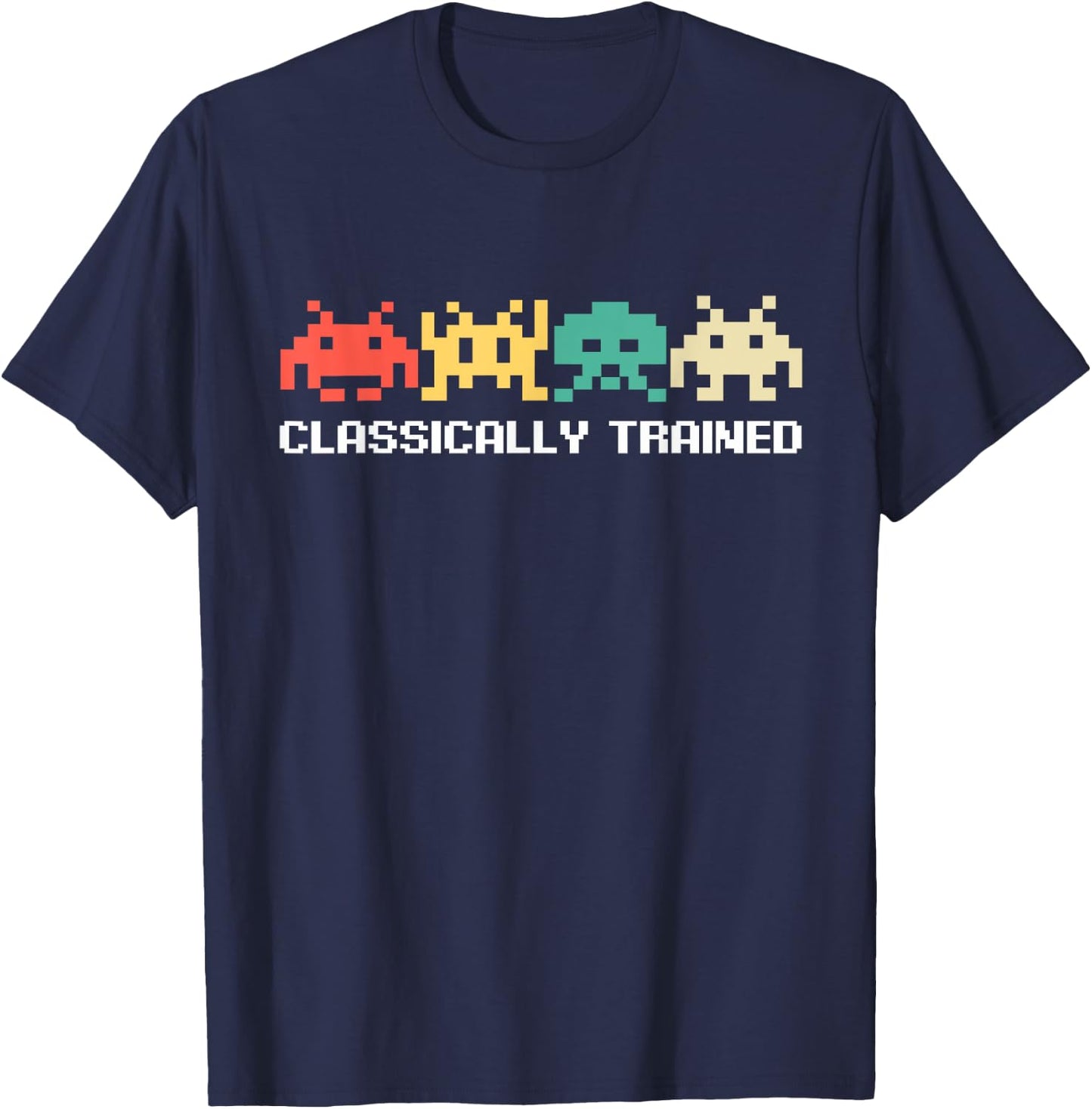Video Game Vintage Retro Gaming Arcade 80s T-Shirt - T-Shirt | Navy